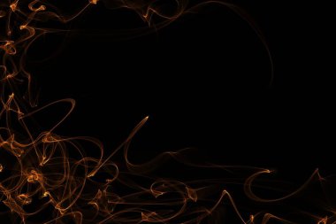 Renkli çizgiler ve dalgalarla soyut arkaplan 