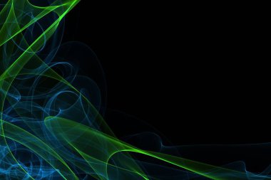 Renkli çizgiler ve dalgalarla soyut arkaplan 