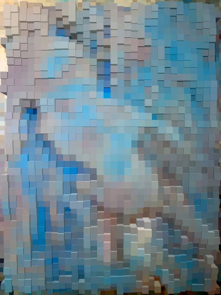 Pixelated Πολύχρωμο Ζωντανό Φόντο Για Διαδίκτυο Πανό Εικόνες — Φωτογραφία Αρχείου