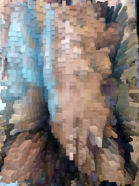 Pixelated Színes Élénk Háttér Web Bannerek Illusztrációk — Stock Fotó