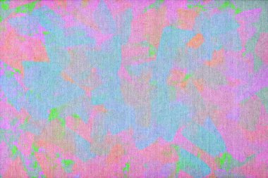 Renkli çiçeklerle soyut suluboya arkaplan