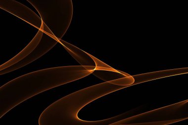 Renkli çizgiler ve dalgalarla soyut arkaplan 