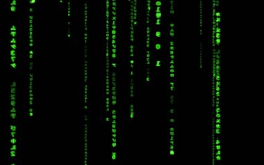 Blok zinciri konsepti. Bağlantı sistemi ve küresel veri alışverişi. Baskı, tasarım, ağ, afişler, medya, çizimler için. Mavi arkaplan.