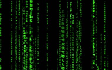 Blok zinciri konsepti. Bağlantı sistemi ve küresel veri alışverişi. Baskı, tasarım, ağ, afişler, medya, çizimler için. Mavi arkaplan.