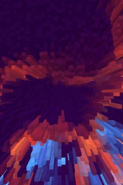 Web, afişler, illüstrasyonlar için renklendirilmiş canlı arkaplan.