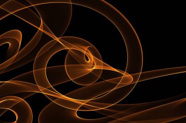 Renkli çizgiler ve dalgalarla soyut arkaplan 