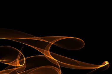 Renkli çizgiler ve dalgalarla soyut arkaplan 