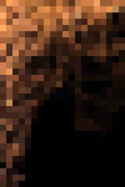 Yaratıcı fikirler için renkli piksel arkaplanı, web, blog, illüstrasyon, afişler, yazdırma.