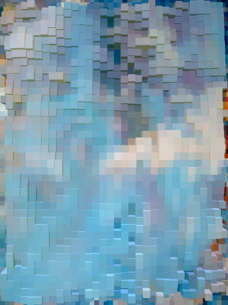 Pixelated Színes Élénk Háttér Web Bannerek Illusztrációk — Stock Fotó