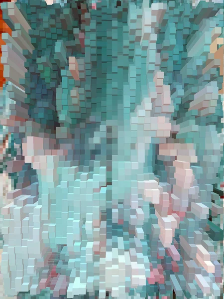 Pixelated Színes Élénk Háttér Web Bannerek Illusztrációk — Stock Fotó