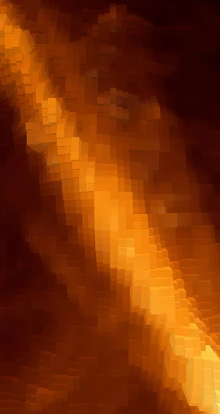 Sol Eld Explosion Spränger Suddig Pixel Illustration Med Strålar Ljus — Stockfoto