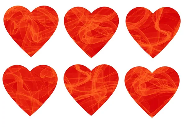 Enerji hatlarından yapılmış dinamik kalpler yığını. Yaratıcılık, fikirler, geçmiş, sevgililer günü, anneler günü, kartpostallar, ikonlar, posterler için
