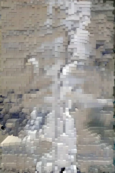 Pixelated Πολύχρωμο Ζωντανό Φόντο Για Διαδίκτυο Πανό Εικόνες — Φωτογραφία Αρχείου