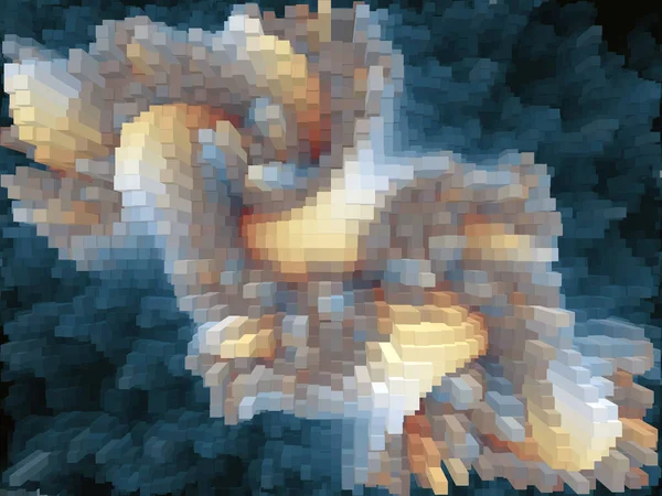 Pixelated Πολύχρωμο Ζωντανό Φόντο Για Διαδίκτυο Πανό Εικόνες — Φωτογραφία Αρχείου