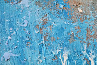 Resim detaylı desen canlı renkli renkler ve fırça darbeleri ve palet bıçak darbeleriyle yakın plan