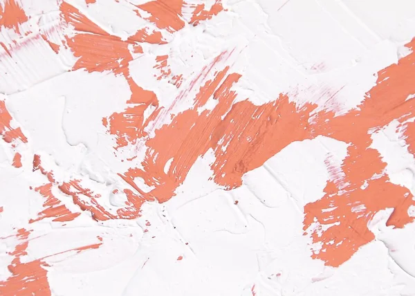 Интересная Текстура Легкими Красными Белыми Мазками Кисти Динамических Фонов Подходящих — стоковое фото
