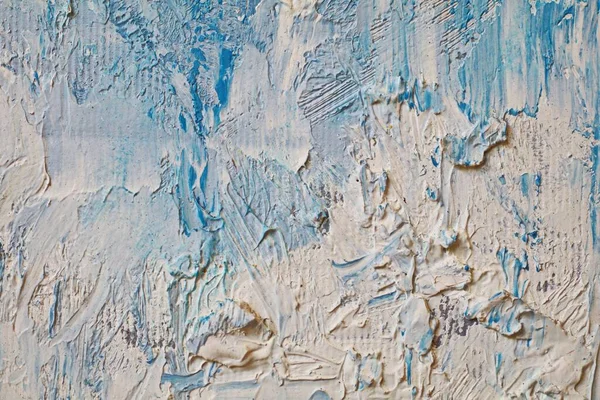 Resim detaylı desen canlı renkli renkler ve fırça darbeleri ve palet bıçak darbeleriyle yakın plan