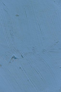 Mavi pantone niagara rengini boyamak, ilginç, yaratıcı ve yaratıcı arka planlar için boya fırçası dokusu. Web ve tasarım için.