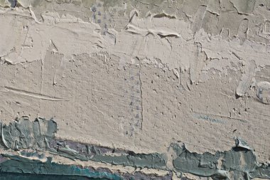 Resim detaylı desen canlı renkli renkler ve fırça darbeleri ve palet bıçak darbeleriyle yakın plan