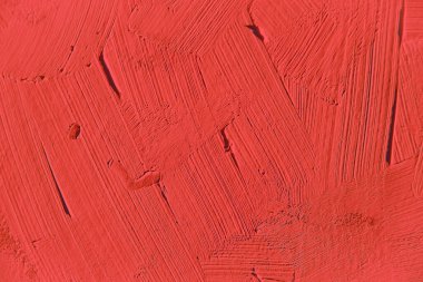 İlginç, yaratıcı ve yaratıcı arka planlar için kırmızı dokuyu boyamak.