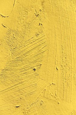 İlginç, yaratıcı ve yaratıcı arka planlar için çuha çiçeği sarısı pantolon rengi dokusunu boyamak. Web ve tasarım için.