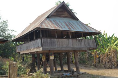 Hindistan kırsal evleri manzaralar