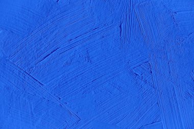 Canlı mavi renkleri boyamak, ilginç, yaratıcı ve yaratıcı arka planlar için fırça darbeleri. Web ve tasarım için.