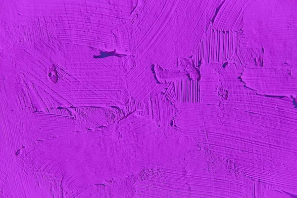 Pintura Close Cor Púrpura Vívida Pincelada Pincelada Textura Para Fundos — Fotografia de Stock