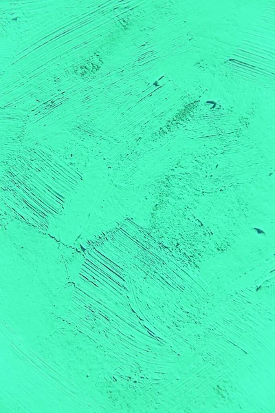 Yakın plan boyama. Açık yeşil renkli arka plan. Canlı, renkli, yaratıcı arkaplanlar için. Tuvaldeki yağ fırça darbelerinin dokusunu etkiler. Web ve tasarım için.