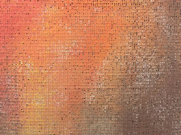Orange Gefärbte Leinwandtextur Für Hintergründe Tapeten Texturen Und Interessante Kreative — Stockfoto
