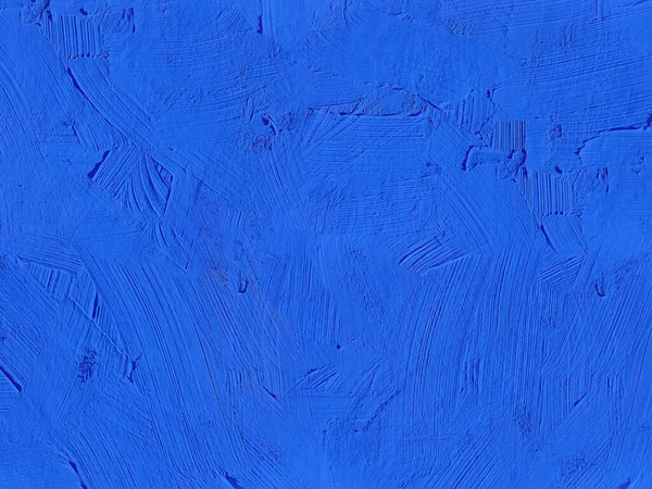 Canlı mavi renkleri boyamak, ilginç, yaratıcı ve yaratıcı arka planlar için fırça darbeleri. Web ve tasarım için.