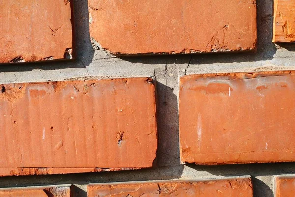 Bricks Pile Pillar Wall — Stock Photo, Image
