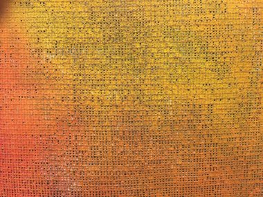 Arkaplan, duvar kağıtları, dokular ve ilginç yaratıcı fikirler için turuncu renkli tuval dokusu