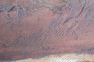 Metin için alanı olan soyut grunge arkaplanı