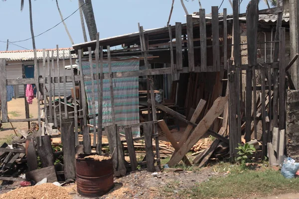 Hindistan kırsal evleri manzaralar