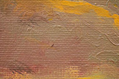 Yağlı boya dokusunu fırça darbeleri ve palet bıçak darbeleriyle kapat