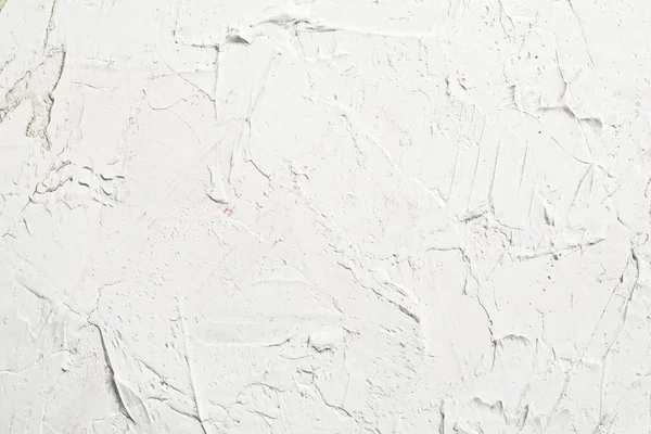 Textura Branca Com Pincel Pinceladas Faca Paleta Para Fundos Interessantes — Fotografia de Stock