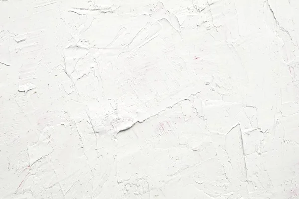 İlginç ve modern arka planlar için fırça darbeleri ve palet bıçaklı beyaz doku. Web tasarımı ve duvar kağıtları için uygun.