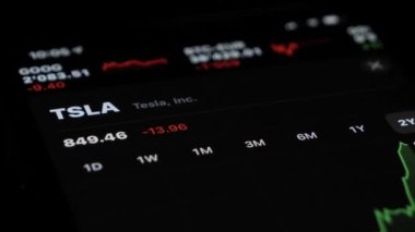 MİLTEN - 10 Şubat 2021 Macro, Smartphone 'daki Tesla hisselerini kontrol ederken vuruldu