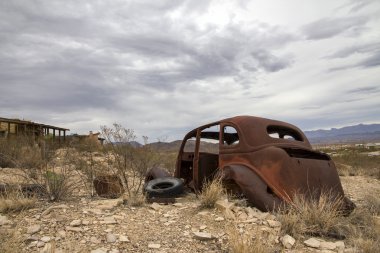 Terlingua hayalet kasaba - Texas