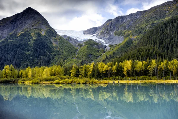 Anchorage na Aljašce státní parky - dramatické krajiny — Stock fotografie