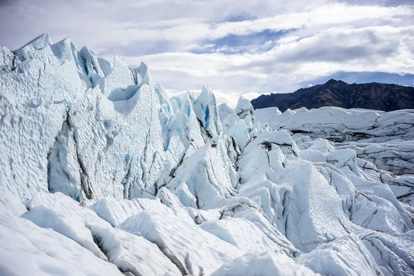 Удалённые ледники Аляски — стоковое фото