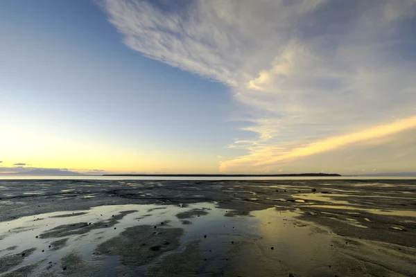 Alaska Seashore - Dramatic sunset — Stock Photo, Image