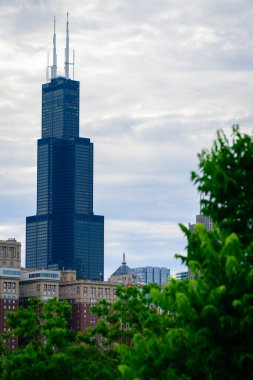 Sears Kulesi Chicago Bir yaz günü