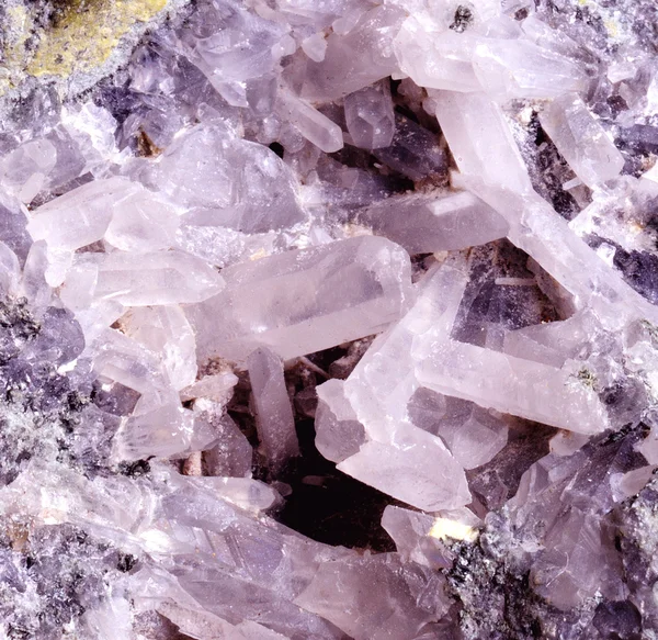 Cristales de cuarzo — Foto de Stock