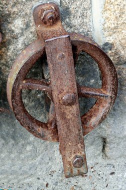 eski ve paslı.