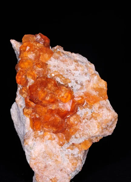 Spessartine Garnet — Stok fotoğraf