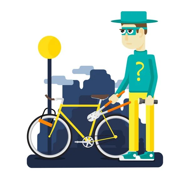 Bisiklet hırsızlığı sokaklarda