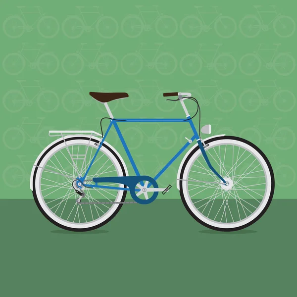 Vector de bicicletas de colores de varios tipos — Vector de stock