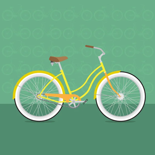 Bicicletas coloridas vetoriais de vários tipos — Vetor de Stock